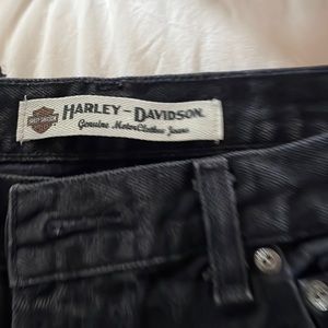 Black Harley Davidson Jeans, good condition normal wear, from smoke free home.